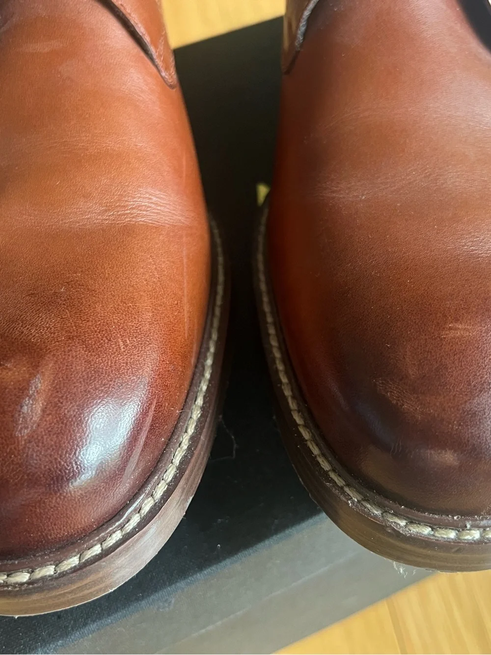 Cole Haan Men’s Tan Leather Chukka Boots 11.5